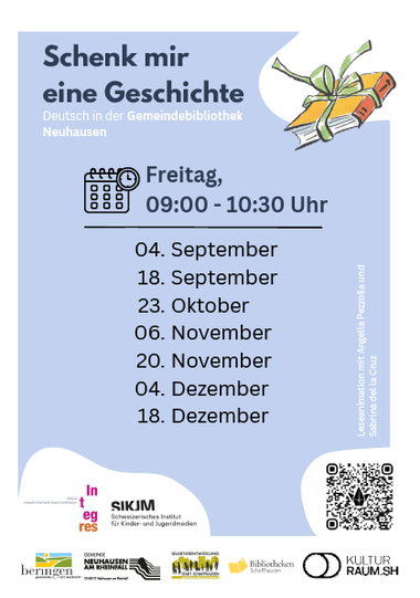 Schenk mir eine Geschichte - Sprach- & Leseförderangebot für Familien