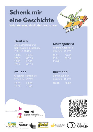 Schenk mir eine Geschichte - Sprach- & Leseförderangebot für Familien
